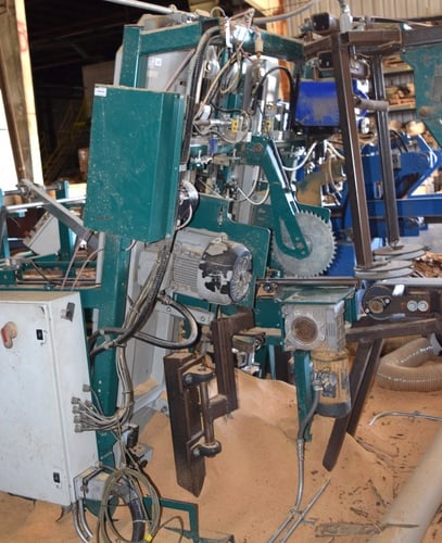 Wood-Mizer #TVS15-USA, Vertical Scragg Mill, 2 bandsaws, 2014, (2 available) - Image 10