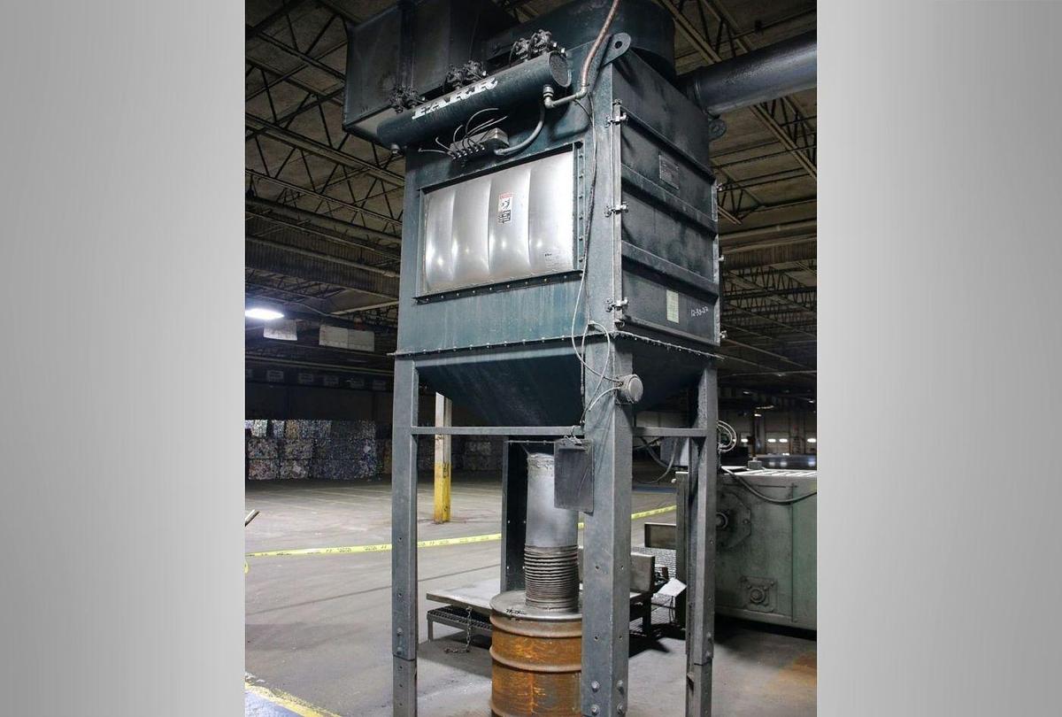 Goff #WM27.5-4-40, Through-Feed Wheel Blast Machine, 24" wide wire mesh belt system, (4) 10 HP wheels, 460 - Image 3