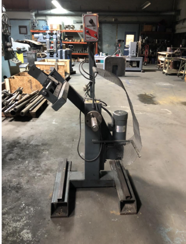 Custom, Traverse Winding Machine, 2.25" shaft diameter x 8" shaft width, 1 HP, APCOR Travimatic SW-1 unit - Image 1