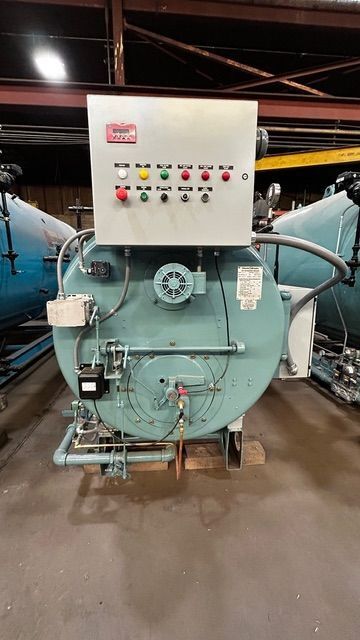 80 HP Cleaver-Brooks #CB200-80, packaged boiler, 3.35M BTU, 150 PSI, 1994 - Image 3