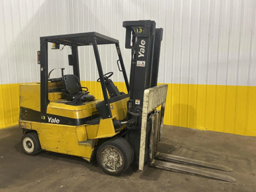 11350 lb. Yale #GLC-120M, LP Gas Forklift, cushion tires, - Image 4