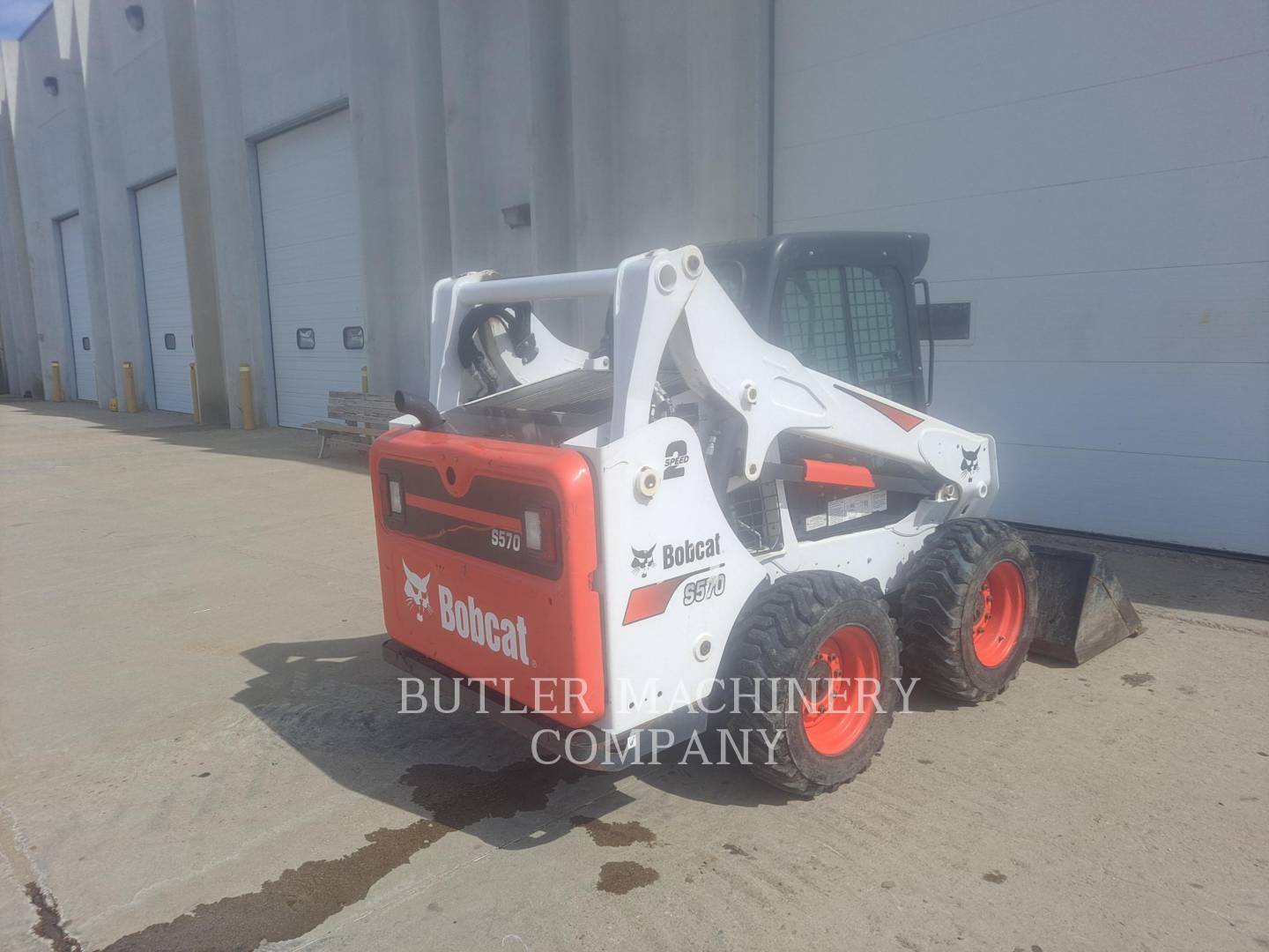 Bobcat S570, Skid Steer Loader, 550 hours, S/N: ALM426042, 2018 - Image 3