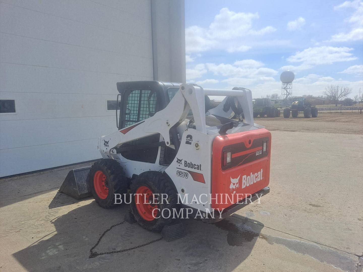 Bobcat S570, Skid Steer Loader, 550 hours, S/N: ALM426042, 2018 - Image 4
