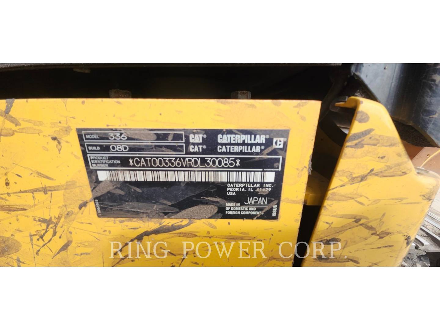 Caterpillar 336QC, 839 hours, S/N: RDL30085, 2025 - Image 5