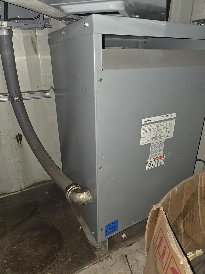 50 KVA 240/480 Primary, 120/240 Secondary, Federal Pacific Single Phase Transformer - Image 2
