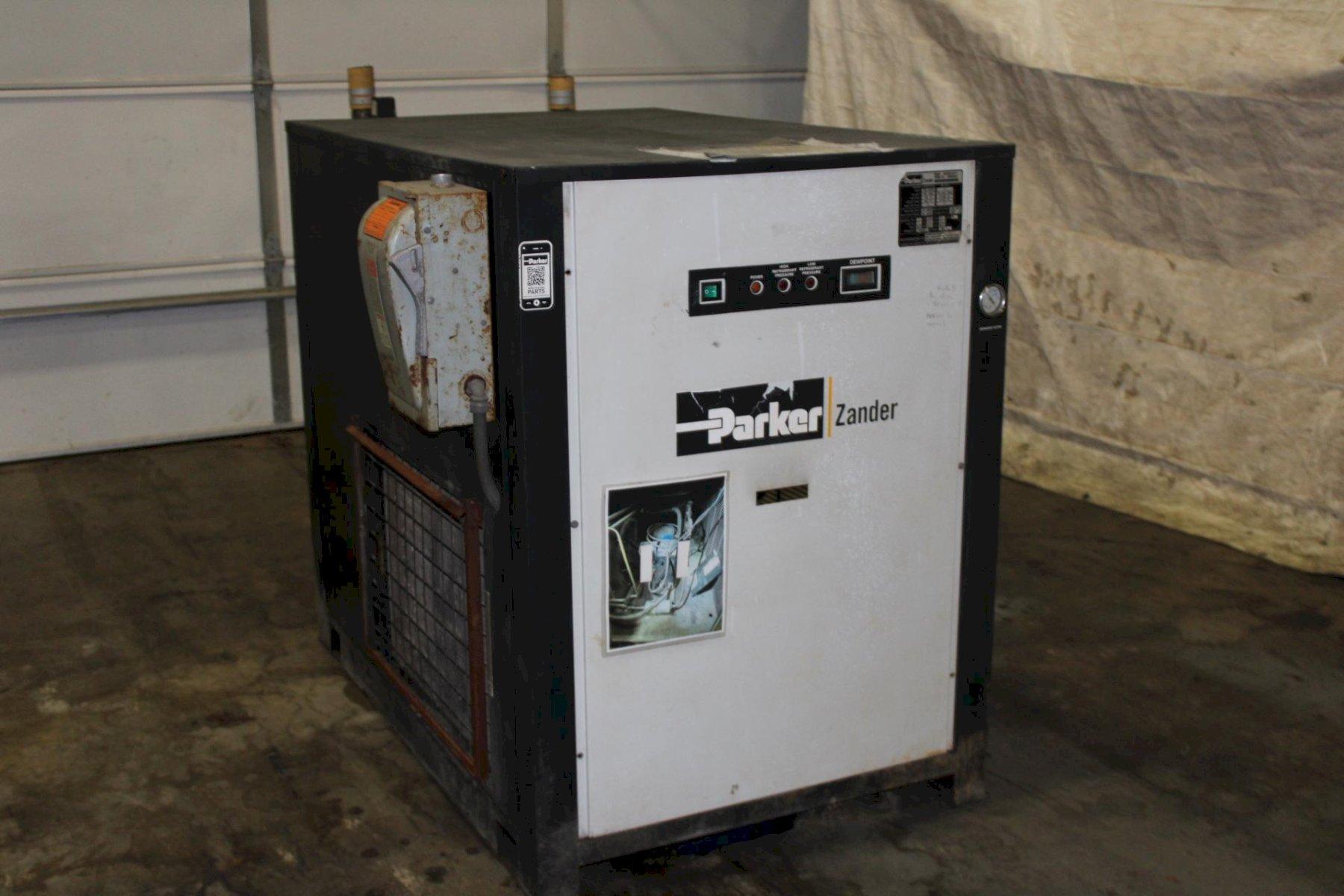 700 cfm, 100&deg;F, 100 psig, Parker Zander, refr. dryer air compressor, R 404 refrigerant - Image 1