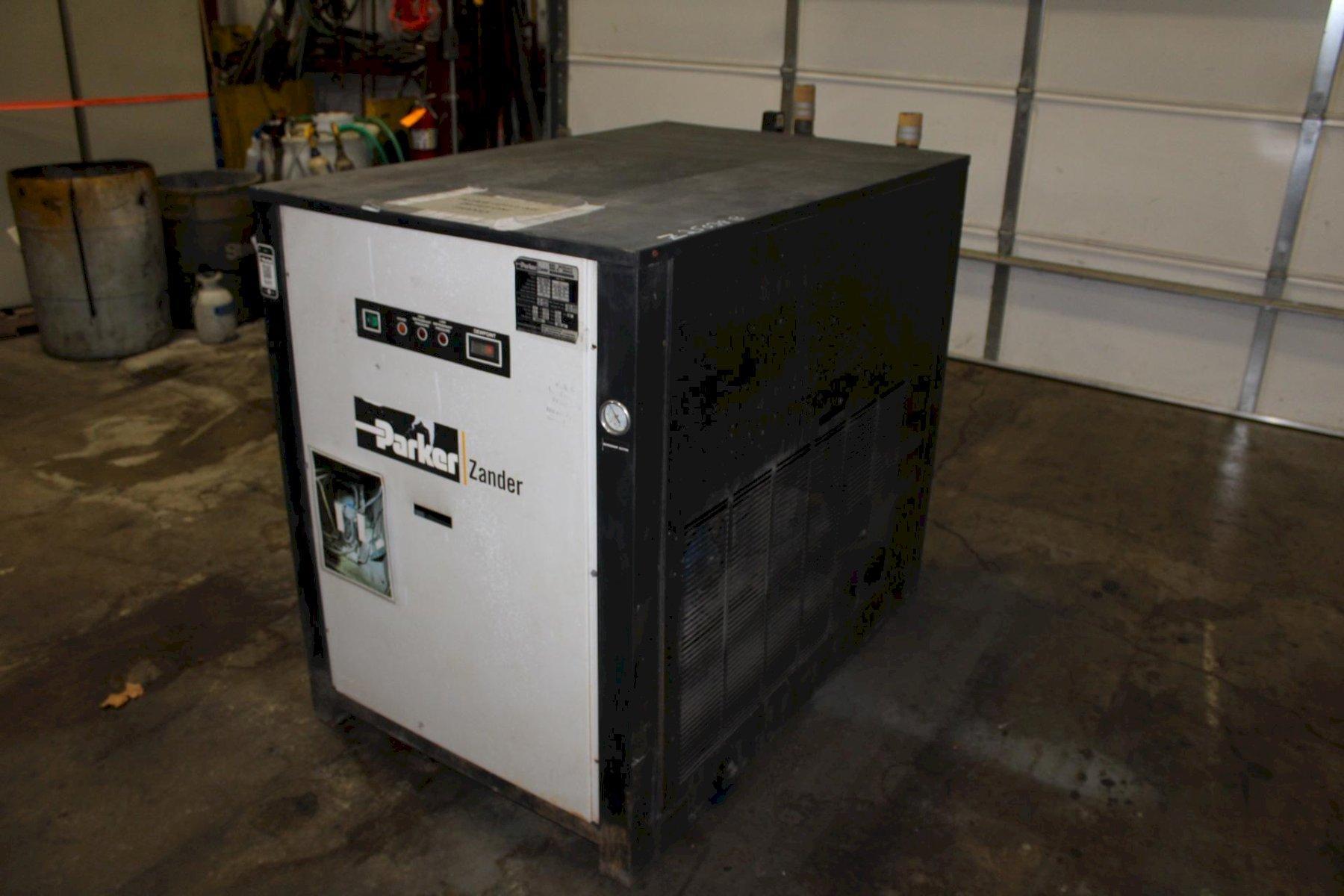 700 cfm, 100&deg;F, 100 psig, Parker Zander, refr. dryer air compressor, R 404 refrigerant - Image 2