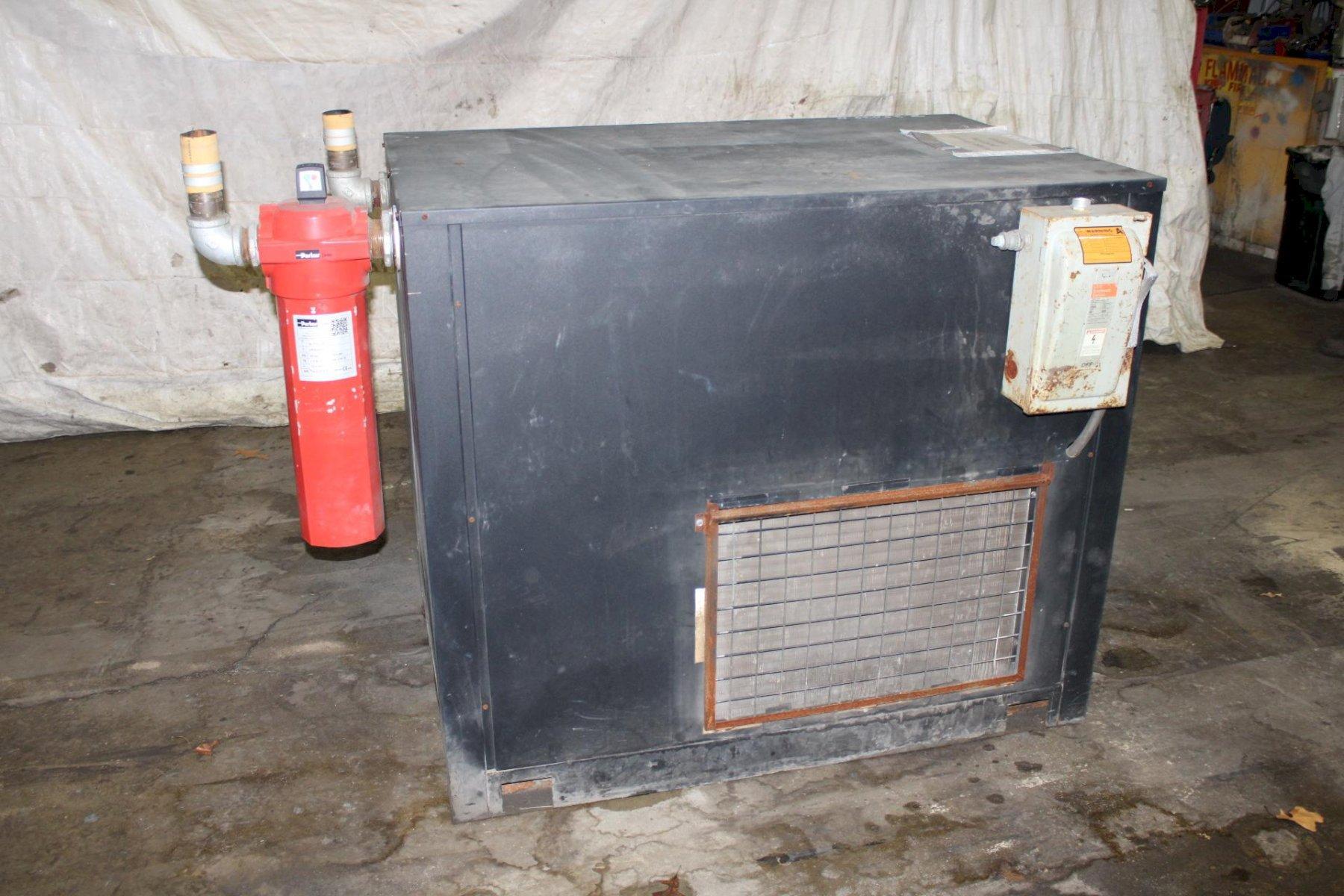 700 cfm, 100&deg;F, 100 psig, Parker Zander, refr. dryer air compressor, R 404 refrigerant - Image 5