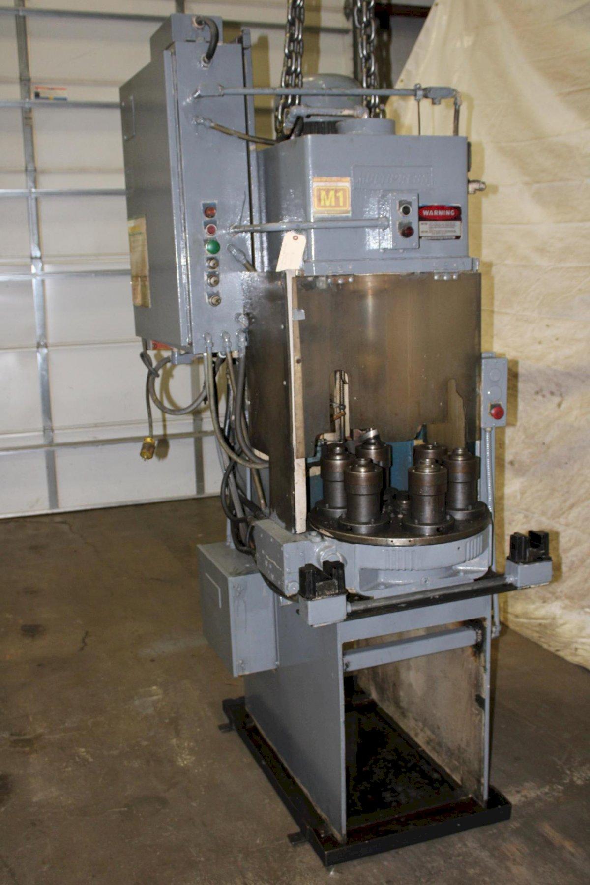 10 Ton, Denson, hydraulic press, 12" stroke, 30" daylight, 8" throat, 3.625" cylinder bore, 2.5" ram - Image 2