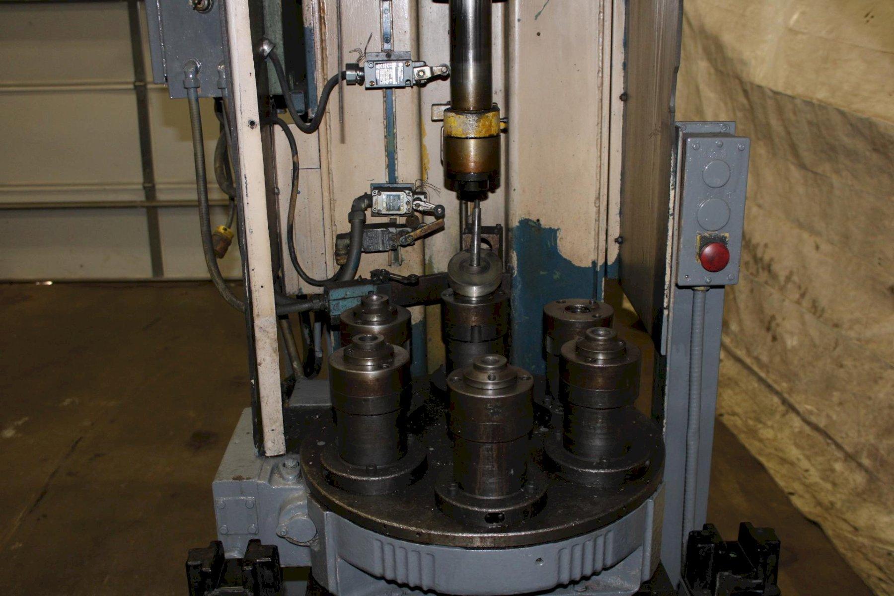 10 Ton, Denson, hydraulic press, 12" stroke, 30" daylight, 8" throat, 3.625" cylinder bore, 2.5" ram - Image 5