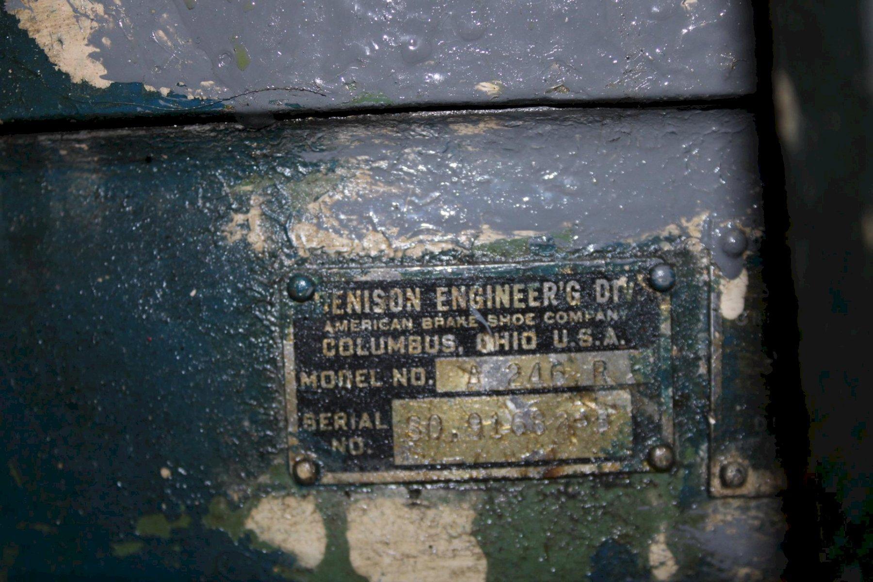 10 Ton, Denson, hydraulic press, 12" stroke, 30" daylight, 10" throat, 3.625" cylinder bore, 2.5" ram - Image 7