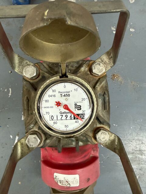 Badger, fire hydrant meter, S/N 15010422 - Image 3