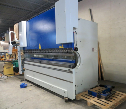 250 Ton, Primeline #S250B12, CNC servo hydraulic press brake, 12' overall, 124" between housing, 2016 - Image 4