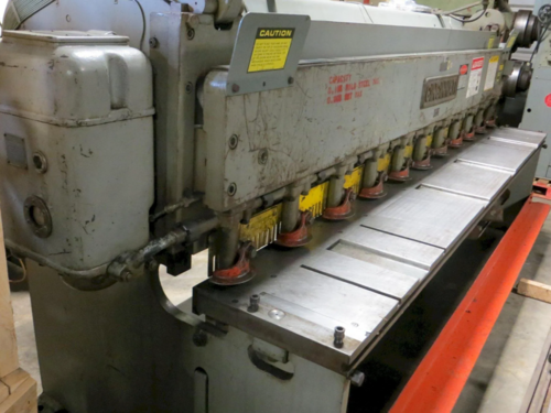 10 gauge x 10' Cincinnati #1010, mechanical power shear, 5 HP, 65 SPM, 24" Back Gauge - Image 5