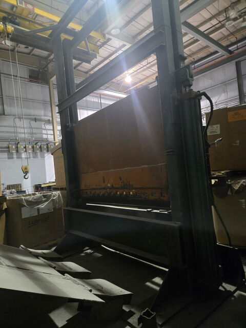 Custom, Hydraulic Guillotine Rubber Bale Cutter, 86" blade width, 60" daylight under blade, 25 HP, 460 Volt - Image 5