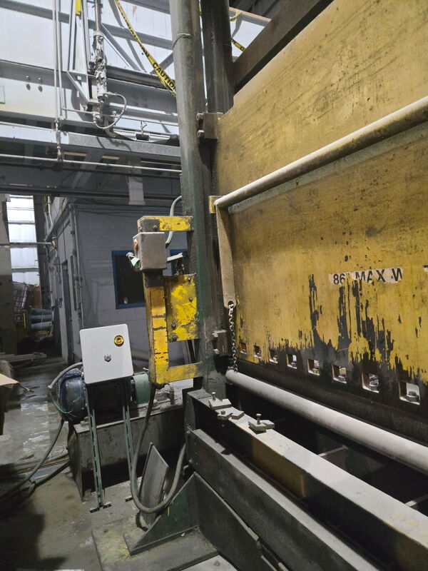 Custom, Hydraulic Guillotine Rubber Bale Cutter, 86" blade width, 60" daylight under blade, 25 HP, 460 Volt - Image 8