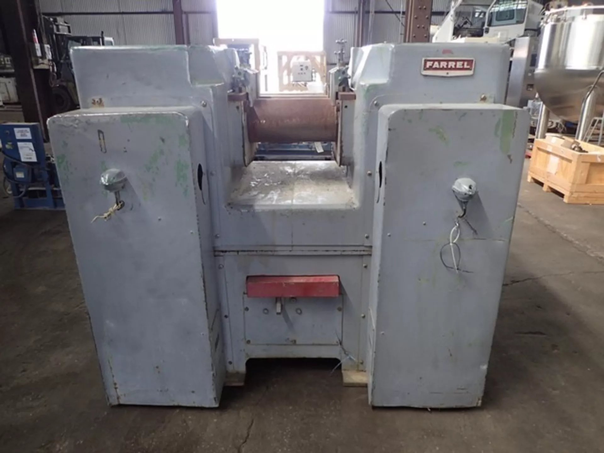 8" x 16" Farrel, Two-Roll Rubber Lab Mill, (2) 10 HP motors, 220/440 Volt - Image 2