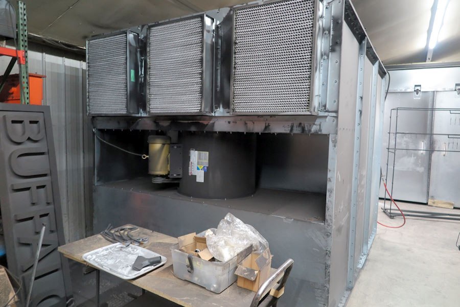 96" width x 96" H x 120" L Reliant, 450&deg;F, gas fired walk in oven - Image 6