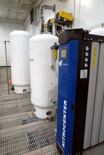 1200 cu.ft./hr., Purity gas nitrogen generator, 2022 - Image 1