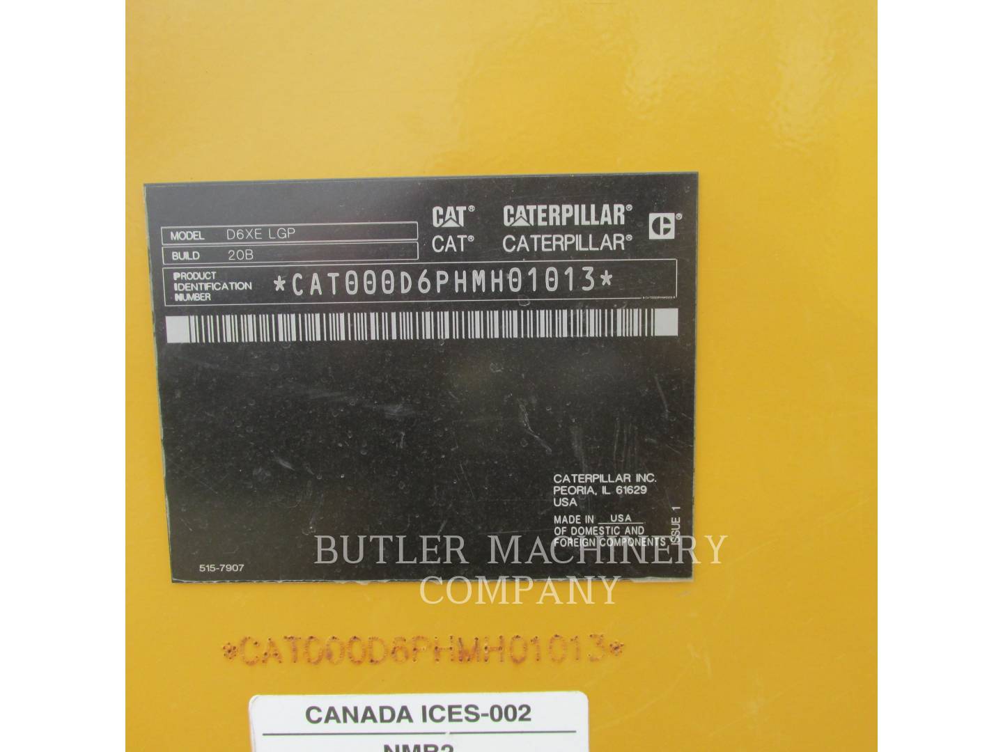 Caterpillar D6-20AXEVR, 6877 hours, S/N: HMH01013, 2021 - Image 6