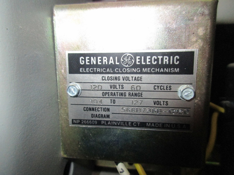 3200 Amps, General Electric, akr- 7f-75, electrically operated, drawout - Image 3