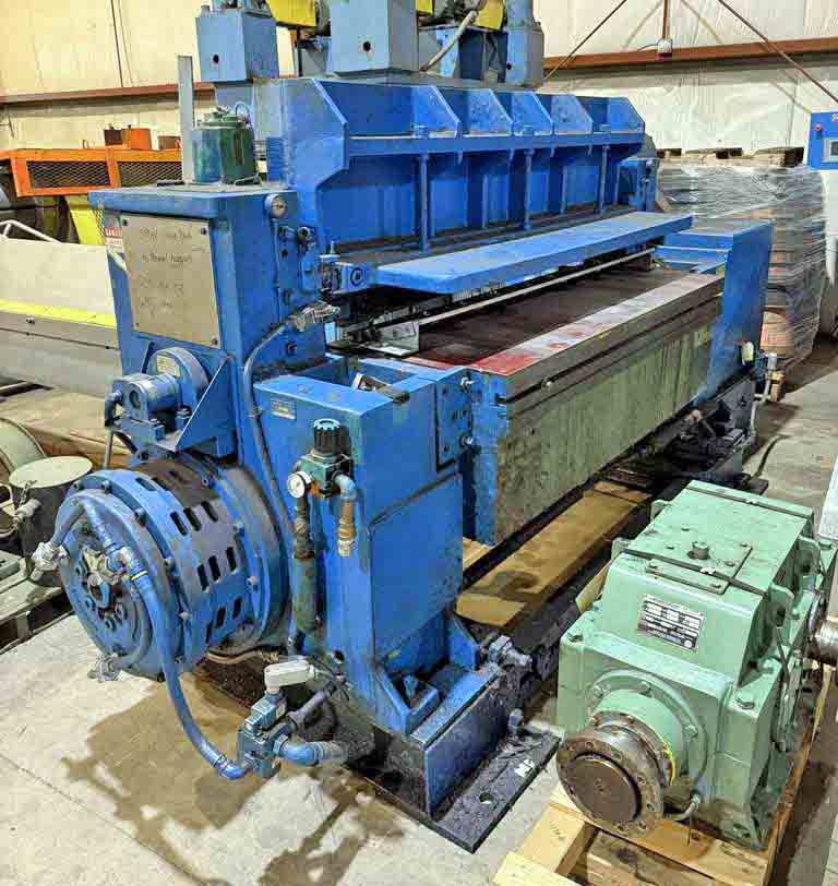 0.187" x 60" Wysong #HS-760RKB-HD, hi-speed shear, 300 SPM, 42" passline - Image 1