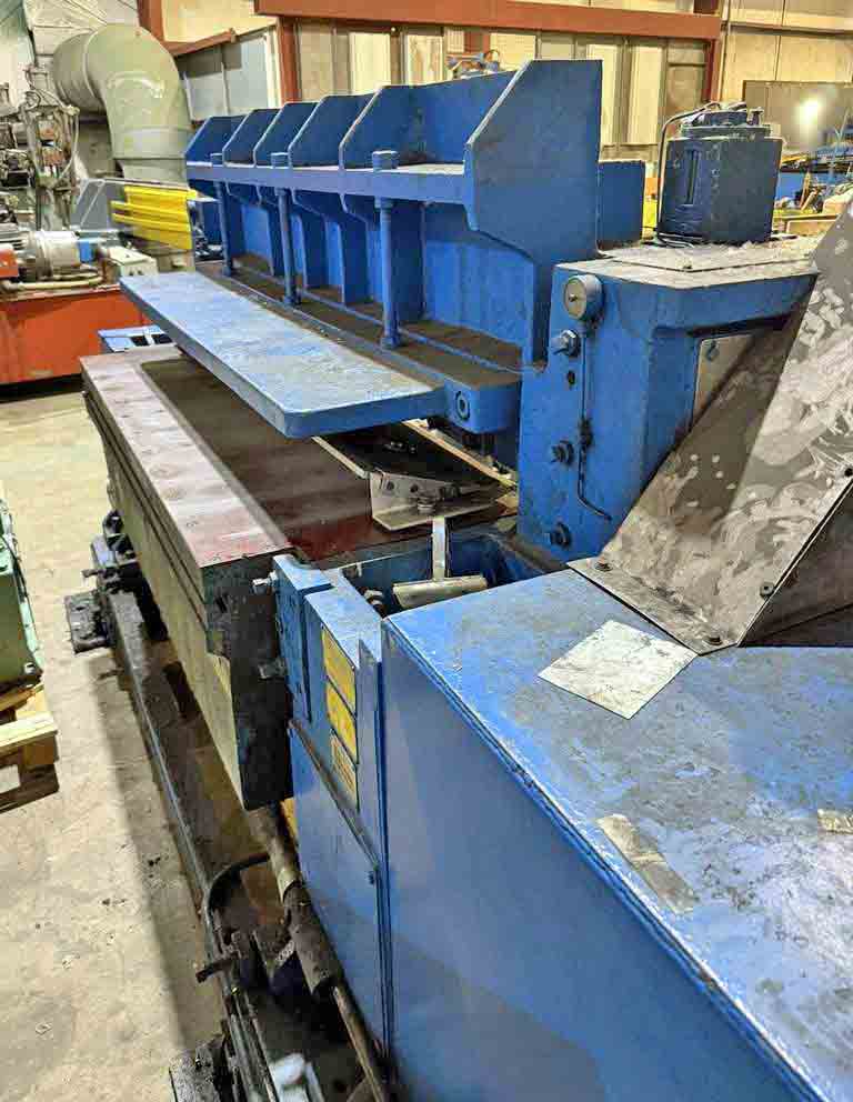 0.187" x 60" Wysong #HS-760RKB-HD, hi-speed shear, 300 SPM, 42" passline - Image 5
