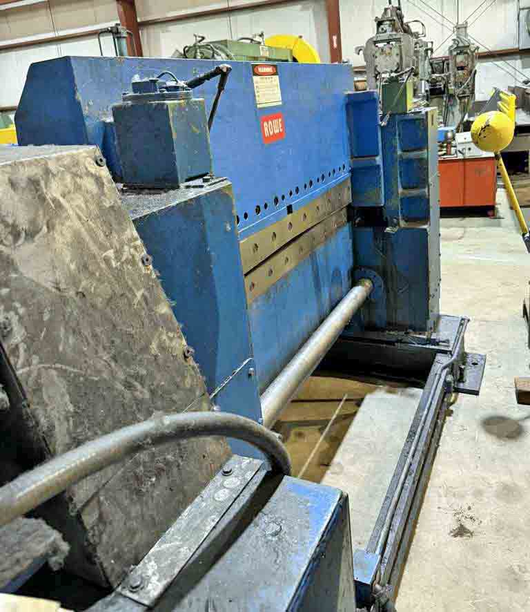 0.187" x 60" Wysong #HS-760RKB-HD, hi-speed shear, 300 SPM, 42" passline - Image 6
