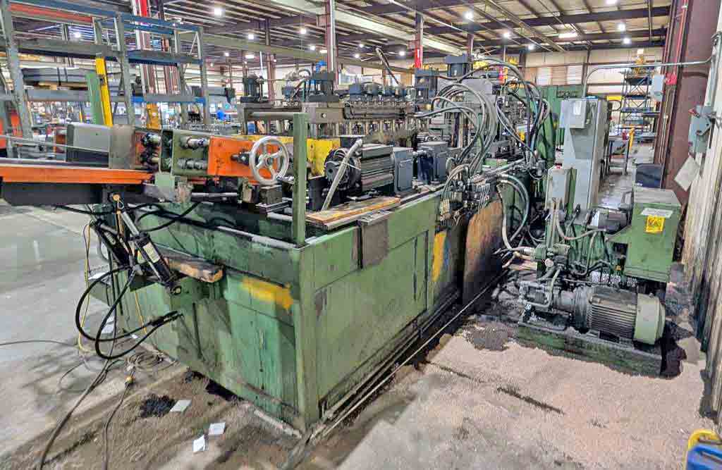 24" x .25" CRP, Cut-To-Length line, 7500 lb., 50 FPM, mandrel uncoiler, hydraulic expansion, 9 roll - Image 2
