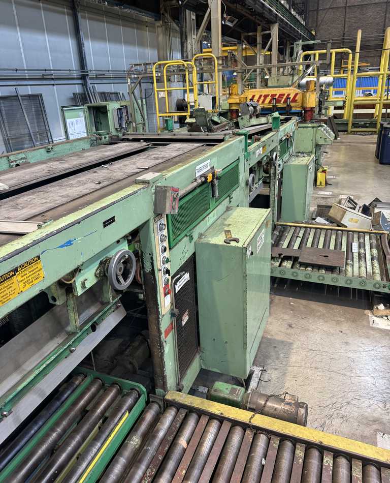 40" x 0.019" Littell #LM2E, Cut-To-Length line, 30000 lb., hydraulic expansion, 328-390 FPM - Image 4