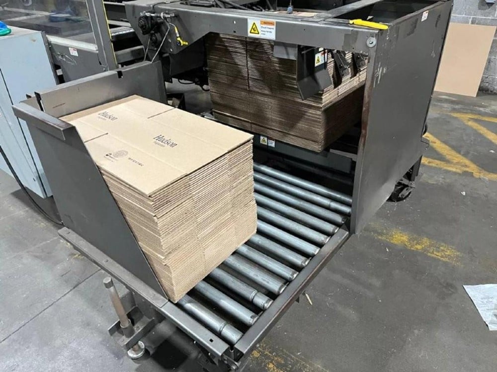 Pearson #R235T, Case Erector, 2" bottom tape, up to 35 cases/minutre - Image 7