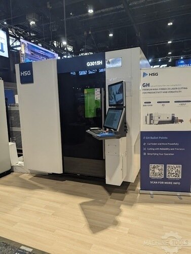 HSG #G3015H-V2.0-Store-Pro3015, Fiber Laser Cutting Machine, 61" width x 122" L Sheet Size, 7874 IPM, 12 kW - Image 4