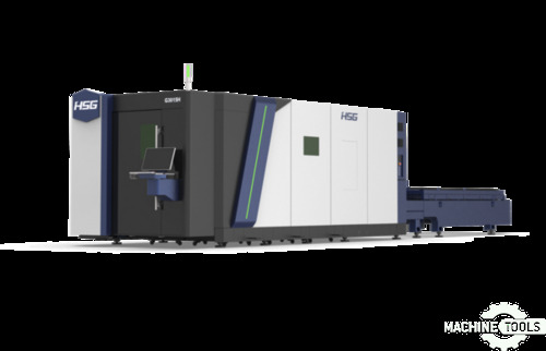 HSG #G3015H, Fiber Laser Cutting Machine, 60" width x 120" L Sheet Size, 7875 IPM, 12 kW Power - Image 3