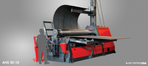 Akyapak #AHS, 4-Roll Plate Rolls, 2-200 mm Plate thickness, 12000 mm Plate width - Image 5