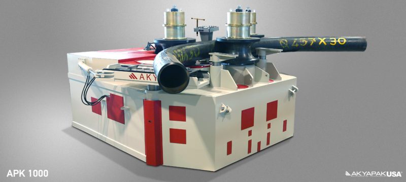 Akyapak #Heavy-Series, Angle Roll Bending Machine, 3-Roll, 400 V - Image 7