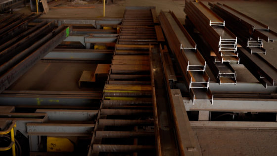 Heavy Duty Material Handling, Amtek, 100" 6-Rollers, 44" width Roller Conveyors, 1000 lbs./roll capacity, #60 - Image 6