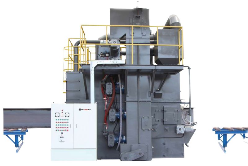 Prodevco #PSB-1050, Shot Blast Machine, 19.7" width x 47.2" L x 39.4" H Size, 3-10 FPM - Image 3
