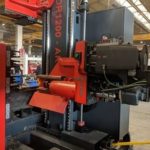 Akyapak #1ADL-1200, CNC Beam Drilling Line, Single-Spindle, 40' Work length, 2"-47" H x 2"-47" width Profile - Image 3