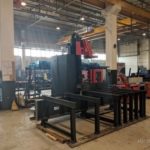 Akyapak #1ADL-1200, CNC Beam Drilling Line, Single-Spindle, 40' Work length, 2"-47" H x 2"-47" width Profile - Image 4