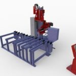 Akyapak #1ADL-1200, CNC Beam Drilling Line, Single-Spindle, 40' Work length, 2"-47" H x 2"-47" width Profile - Image 5