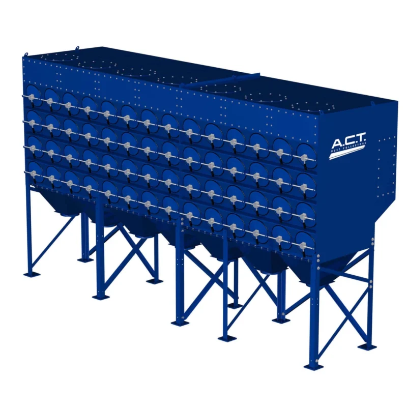 56000 cfm ACT #4-112, Cartridge Dust Collector, (112) Nanofiber Cartridge Filters - Image 1