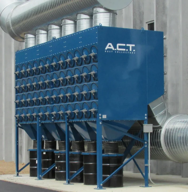 80000 cfm ACT #4-160, Cartridge Dust Collector, (160) Nanofiber Cartridge Filters - Image 2