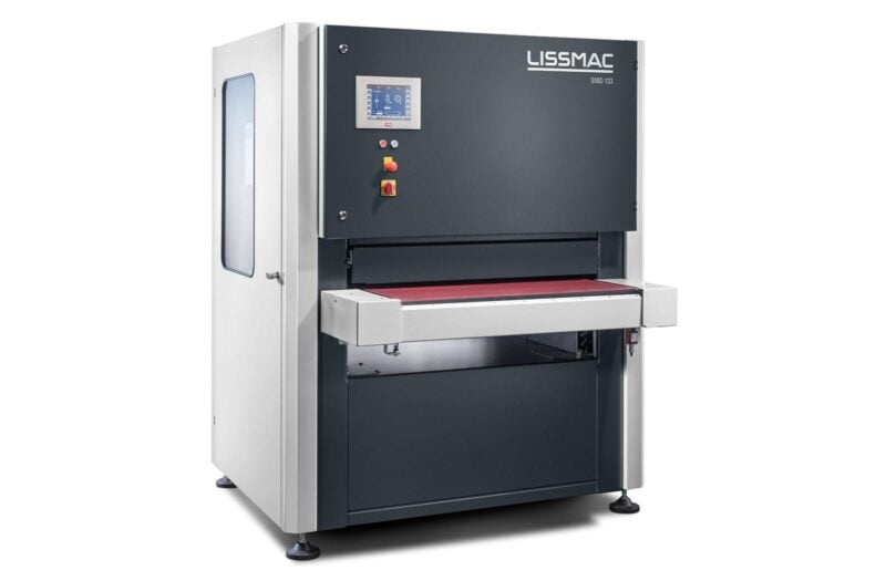 Lissmac #SMD-123-RE, Grinding & Deburring Machine, 950 mm Work width, 1-50 mm Material thickness, 8 MPM - Image 1