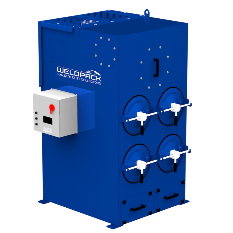 3000 cfm ACT #WeldPack-4, Dust Collector, (4) Nanofiber Cartridge Filters - Image 1