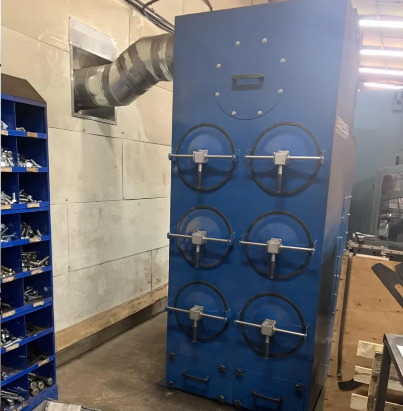 4500 cfm ACT #WeldPack-6, Dust Collector, (6) Nanofiber Cartridge Filters - Image 4