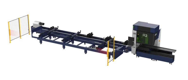 HSG #R2, High-Speed Tiny Tube Laser Cutting Machine, 12-240 mm Round Tube Cut capacity, 3-6 kW Power - Image 1