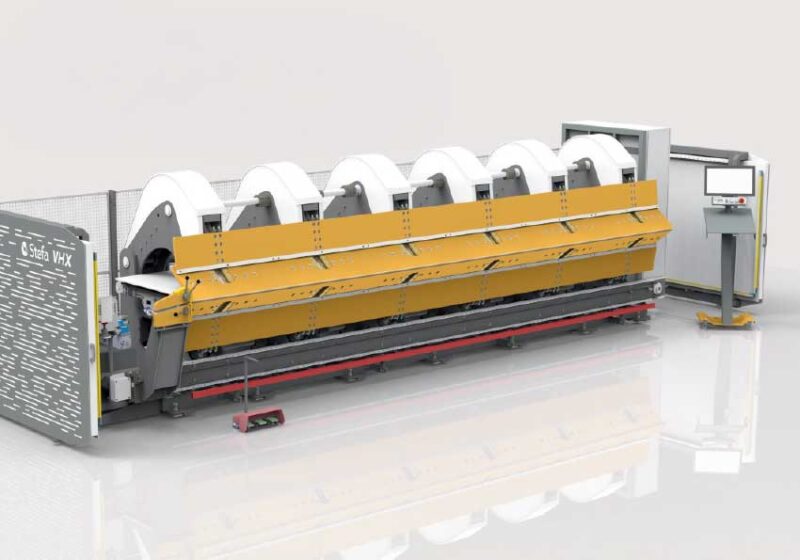 126" -331" Stefa #VHB-Series, Double Folder, 14 gauge Thickness capacity, 15-1250 mm Backgauge Range - Image 1