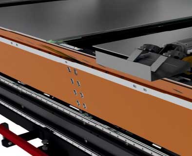 126" -331" Stefa #VHB-Series, Double Folder, 14 gauge Thickness capacity, 15-1250 mm Backgauge Range - Image 4