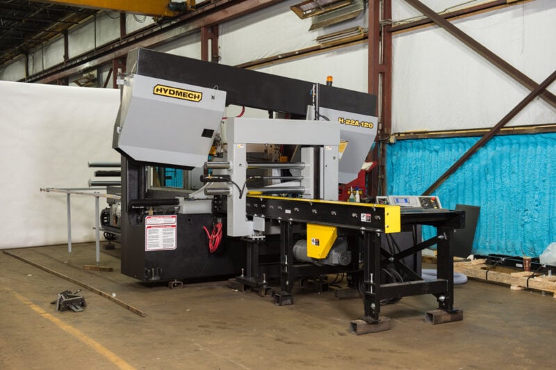 20" x 22" Hydmech #H-22A-120, Automatic Horizontal Long Bar Feed Band Saw, 2" x 270" Blade, 35" H Tall - Image 5