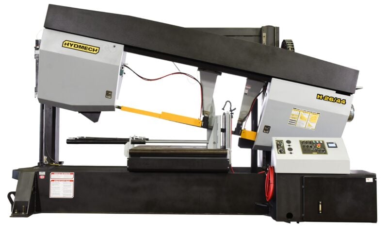 26" x 44" Hydmech #H-26/44, Semi-Automatic Horizontal Band Saw, 2.6" x 396" Blade, 38" H Table, 75-300 SFM - Image 1